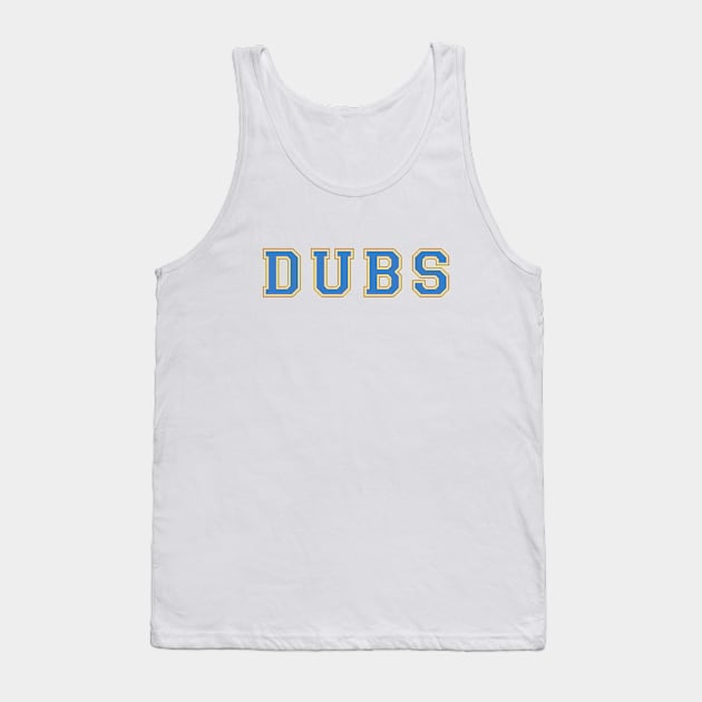 Dubs - Golden State Warriors Tank Top by cheesefries